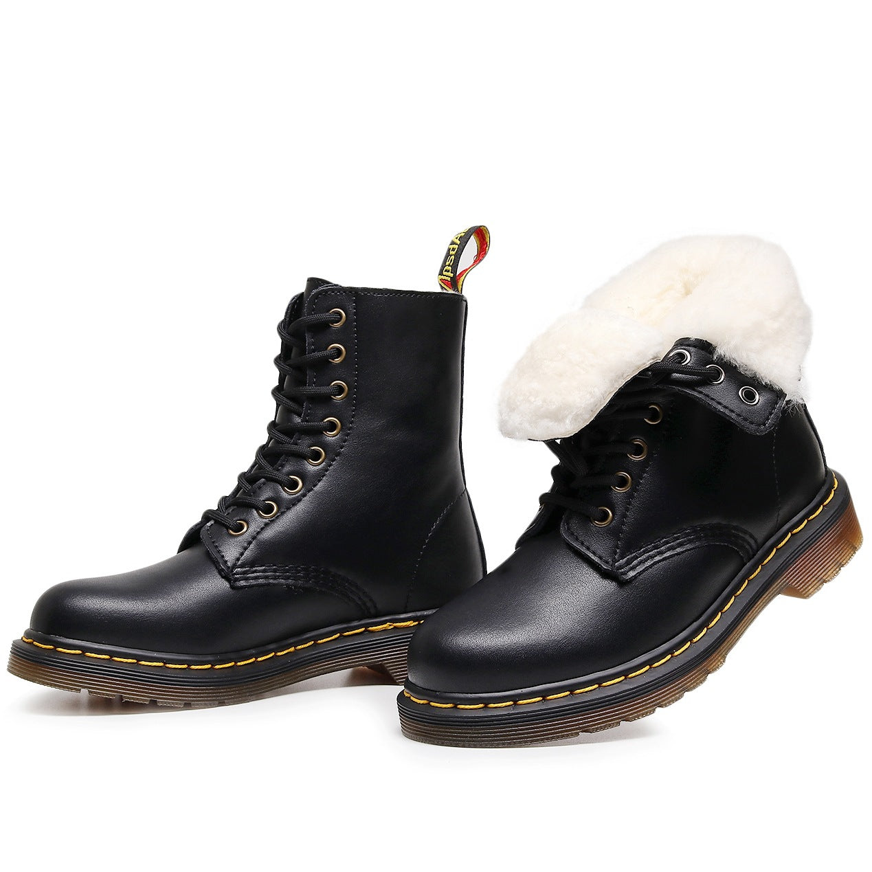 Boots Cổ Thấp - Lông Cừu - Unisex - H060204