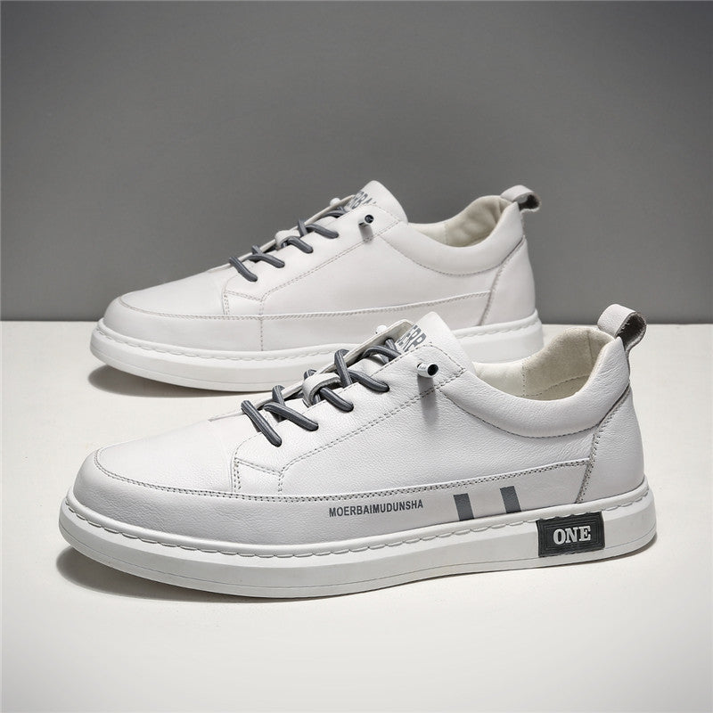 Giày Thể Thao Trắng - Da Bò - Nam - H050441