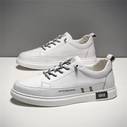 Giày Thể Thao Trắng - Da Bò - Nam - H050441