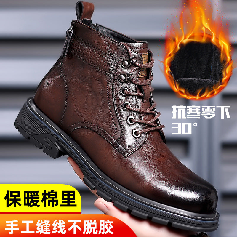 Boots Cổ Thấp - Thu Đông - Nam - H014669