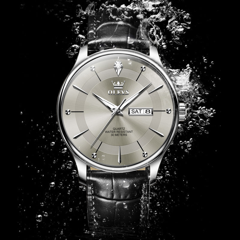 Đồng Hồ - Kim Dạ Quang - Nam - H049024