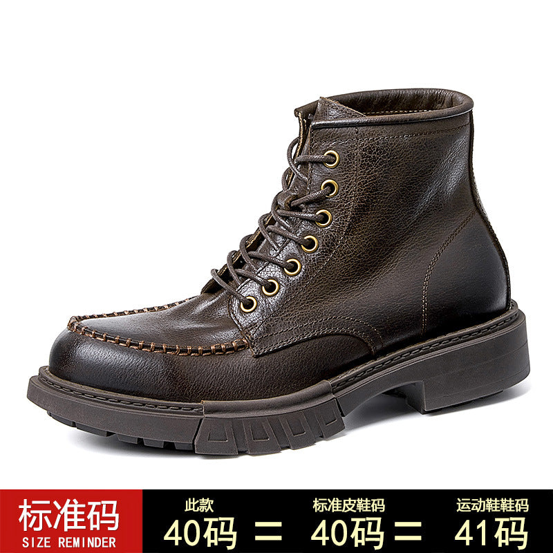 Giày Boots - Da Bò - Nam - H026422