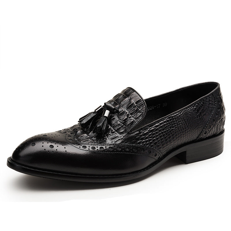 Giày da mùa hè nam H071708