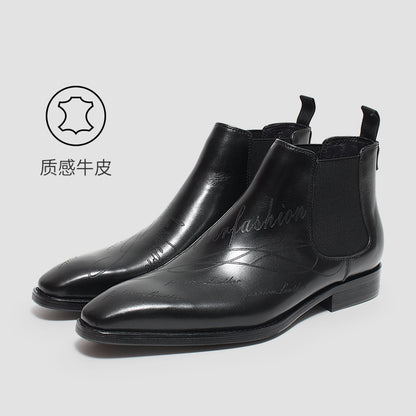 Giày boots thu đông nam H071725