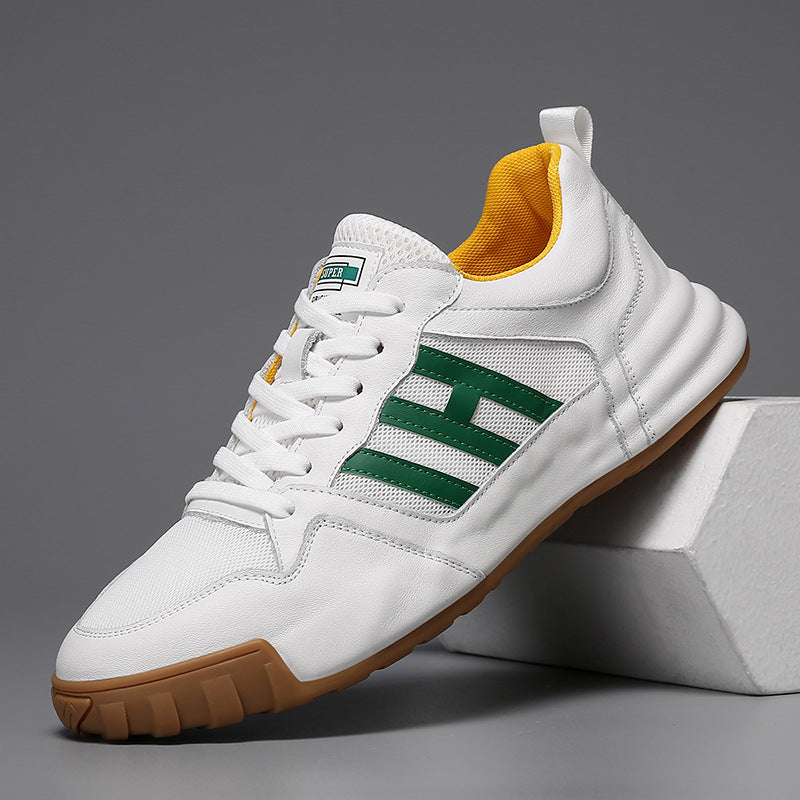 Giày Thể Thao Trắng - Da Bò - Nam - H050439