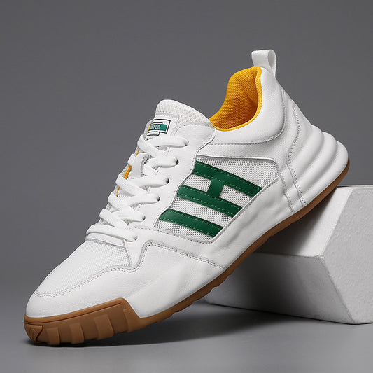 Giày Thể Thao Trắng - Da Bò - Nam - H050439