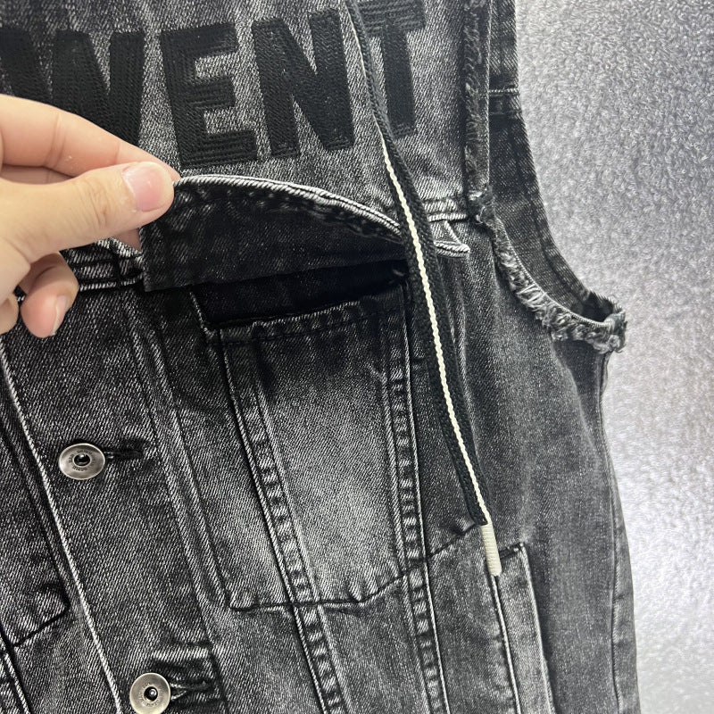 Áo Có Mũ - Vải Jean Bò - Nam - H022452