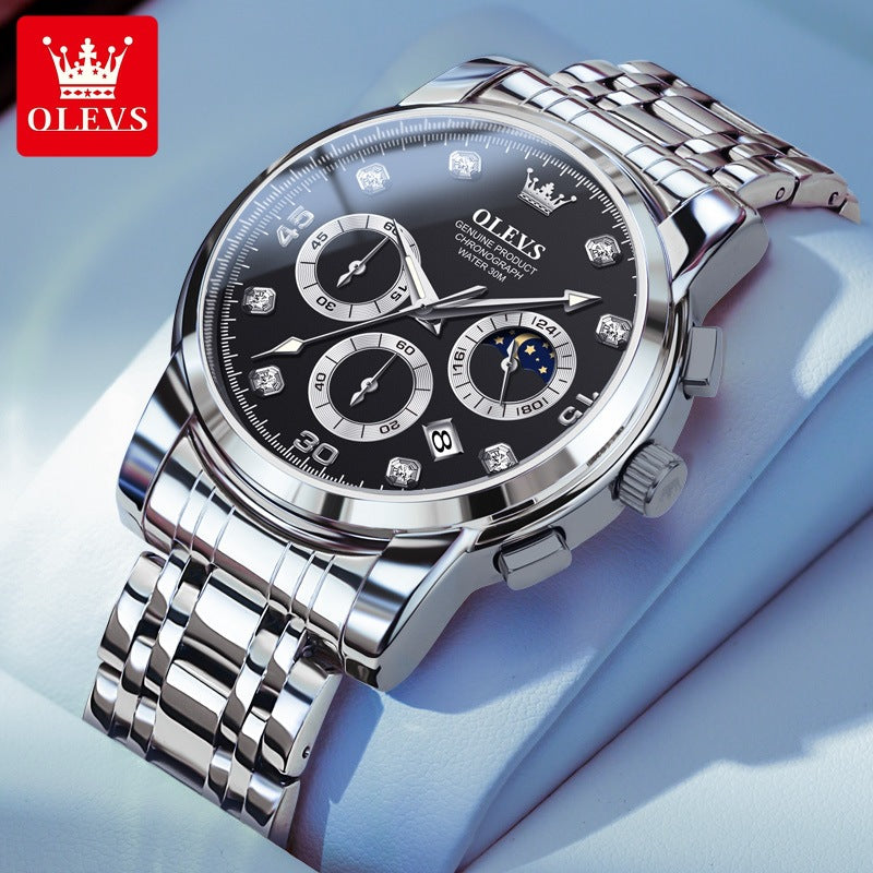 Đồng Hồ - Phong Cách Âu Mỹ - Nam - H048964