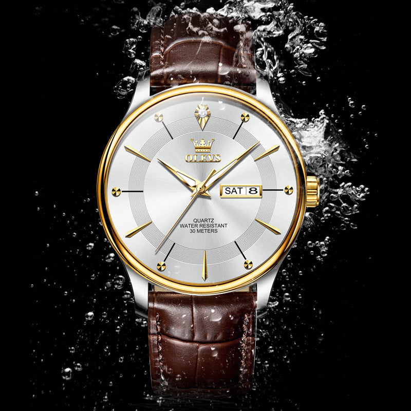 Đồng Hồ - Kim Dạ Quang - Nam - H049024