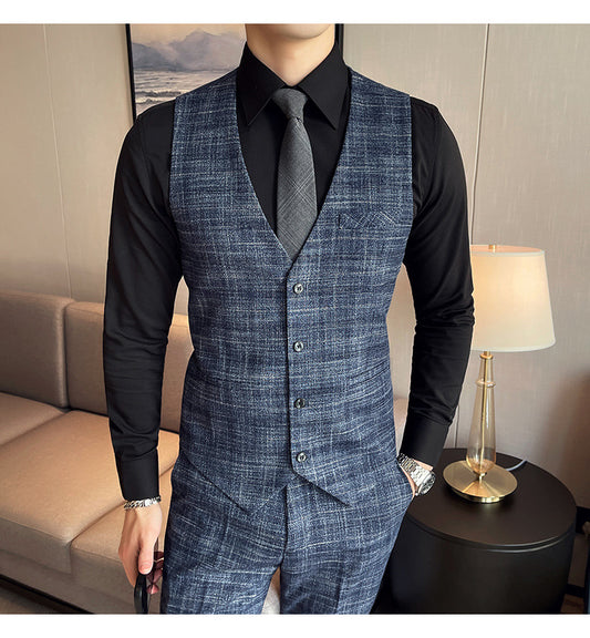 Bộ Đồ - Kẻ Caro - Nam - H054579