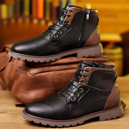 Boots Cổ Thấp - Thu Đông - Nam - H060483