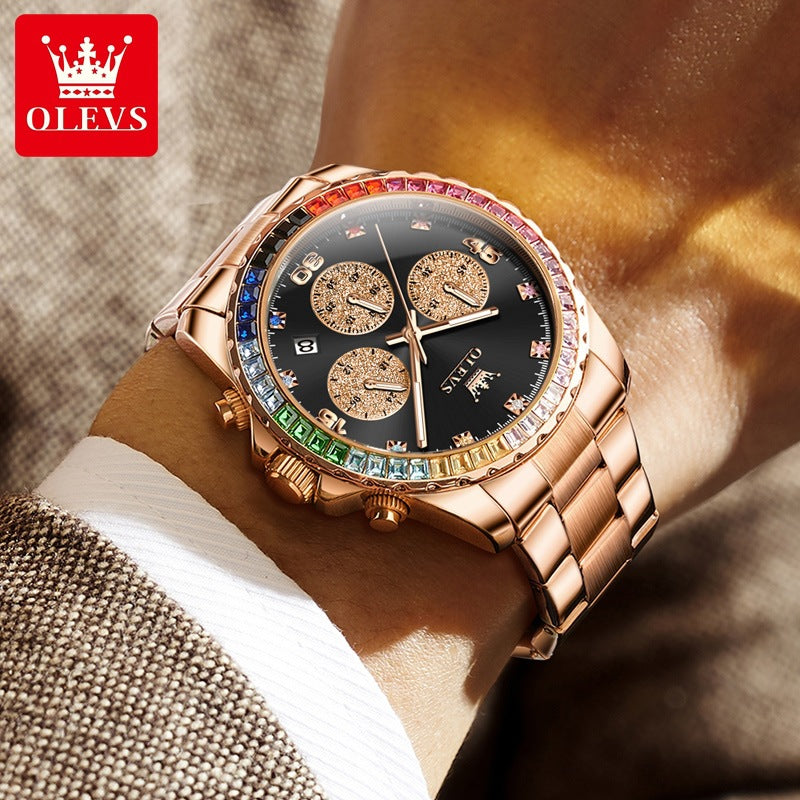 Đồng Hồ - Kim Dạ Quang - Nam - H049043