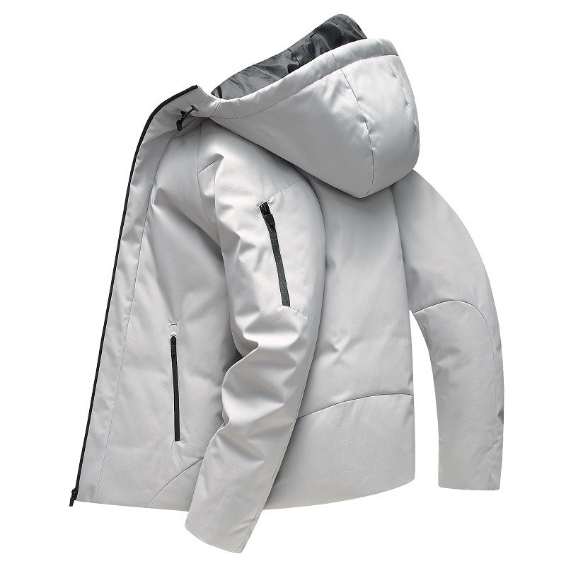 Áo Có Mũ - Dáng Ngắn - Nam - H050631