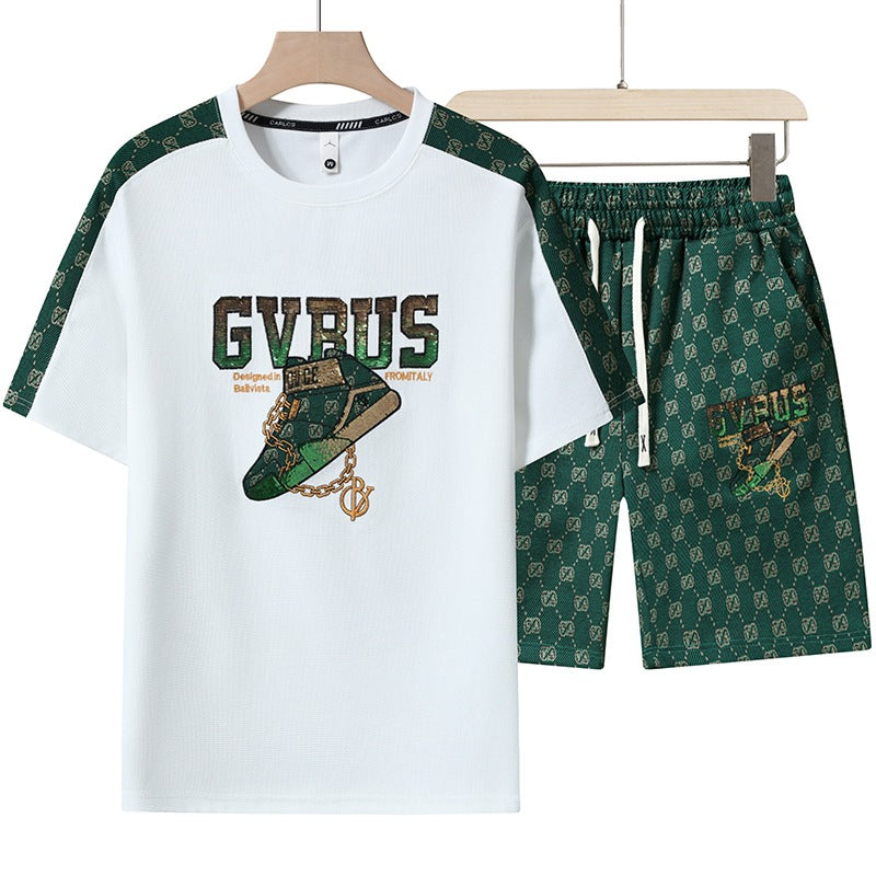 Bộ Đồ - Thêu Chỉ Nổi - Nam - H050823