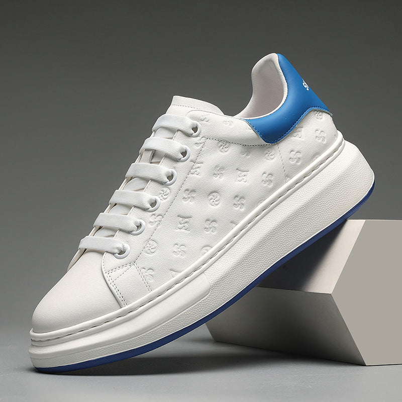 Giày Thể Thao Tăng Chiều Cao - Da Bò - Nam - H050422