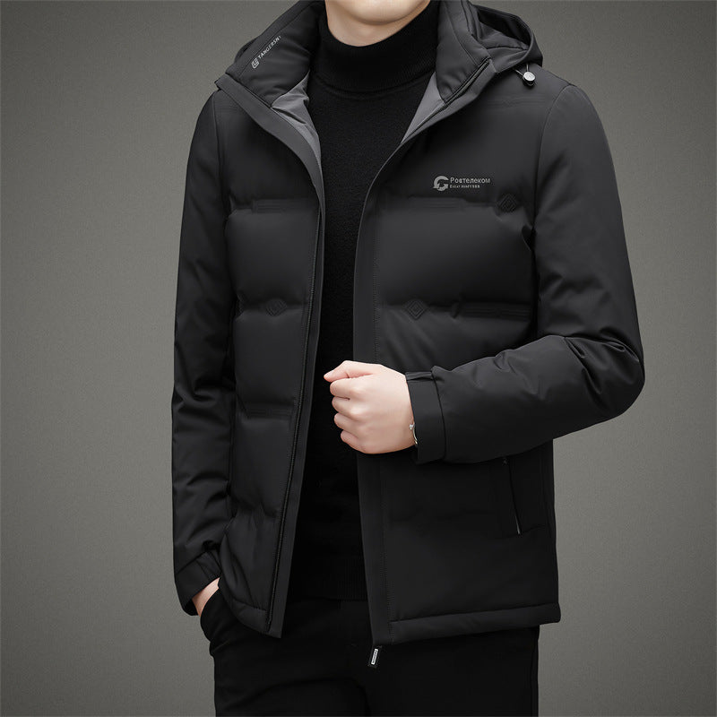 Áo Có Mũ - Dáng Ngắn - Nam - H056383