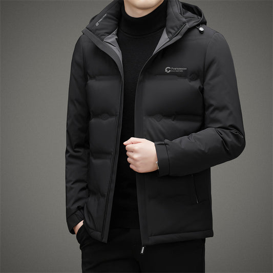 Áo Có Mũ - Dáng Ngắn - Nam - H056383