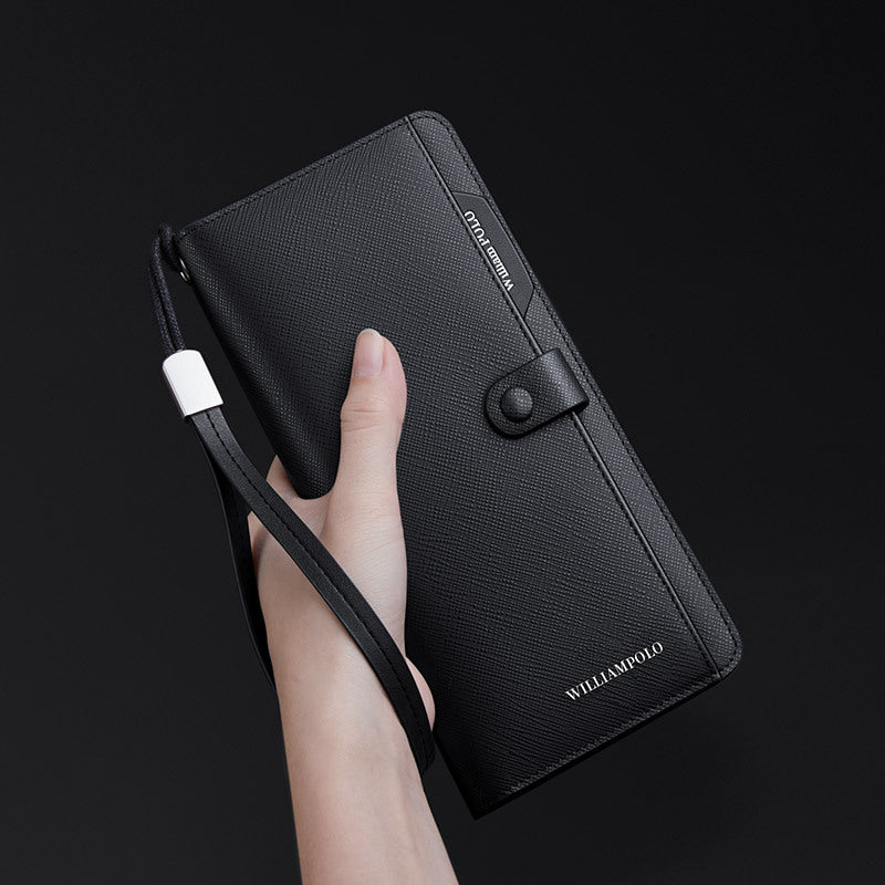 Ví Bóp Cầm Tay - Da Bò - Nam - H052670