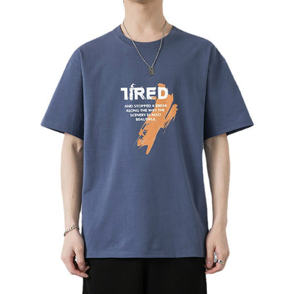 Áo T shirt Áo thun - Mùa Hè - Nam - H008805