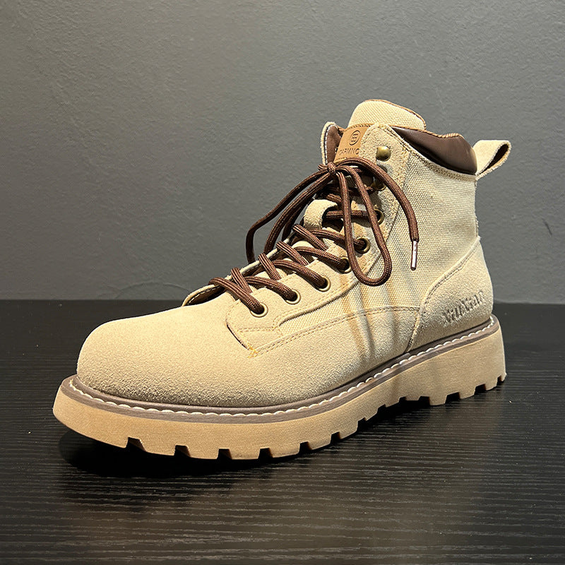 Giày Boots - Phối Lưới - Nam - H059003