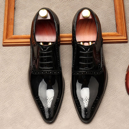 Giày da da bò nam H071719