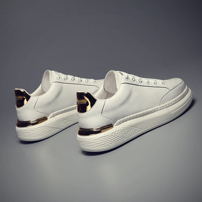 Giày Thể Thao Trắng - Da Bò - Nam - H050438
