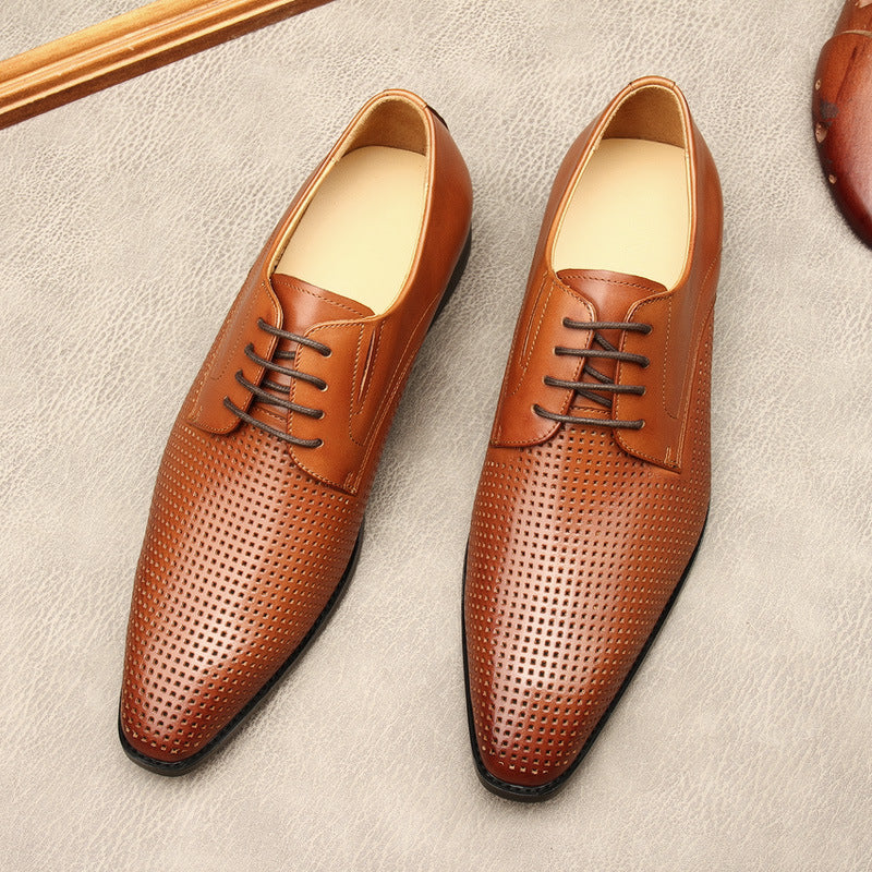 Giày Tây Da Bò - Mùa Hè - Nam - H047493