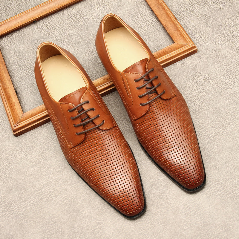 Giày Tây Da Bò - Mùa Hè - Nam - H047493