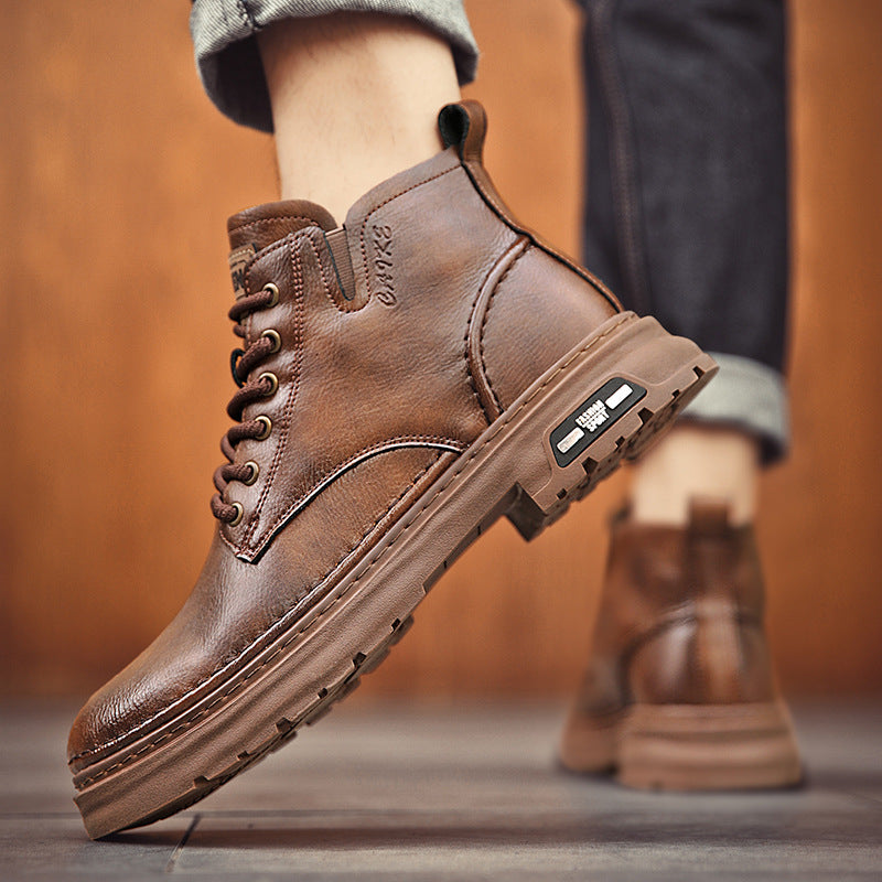 Boots Cổ Thấp - Thu Đông - Nam - H050951