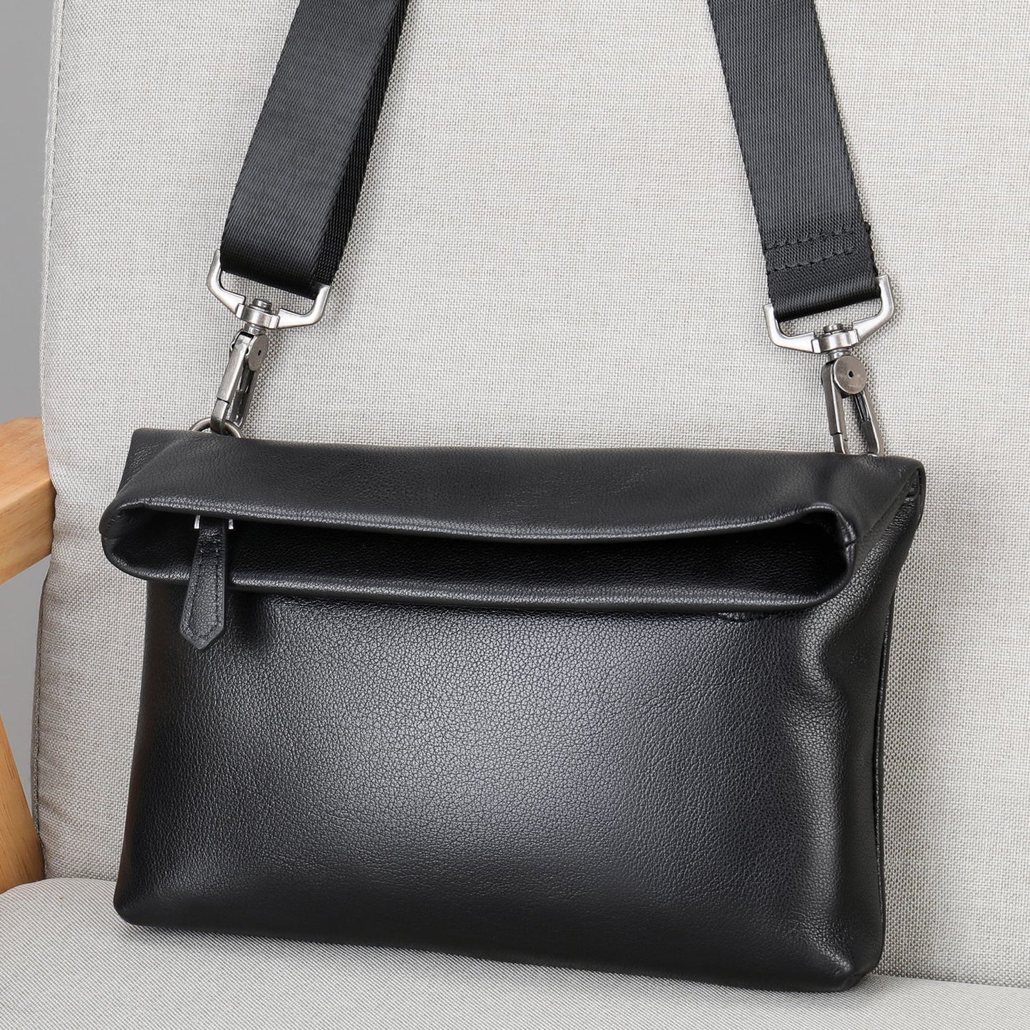 Ví Bóp Cầm Tay - Da Bò - Nam - H040999