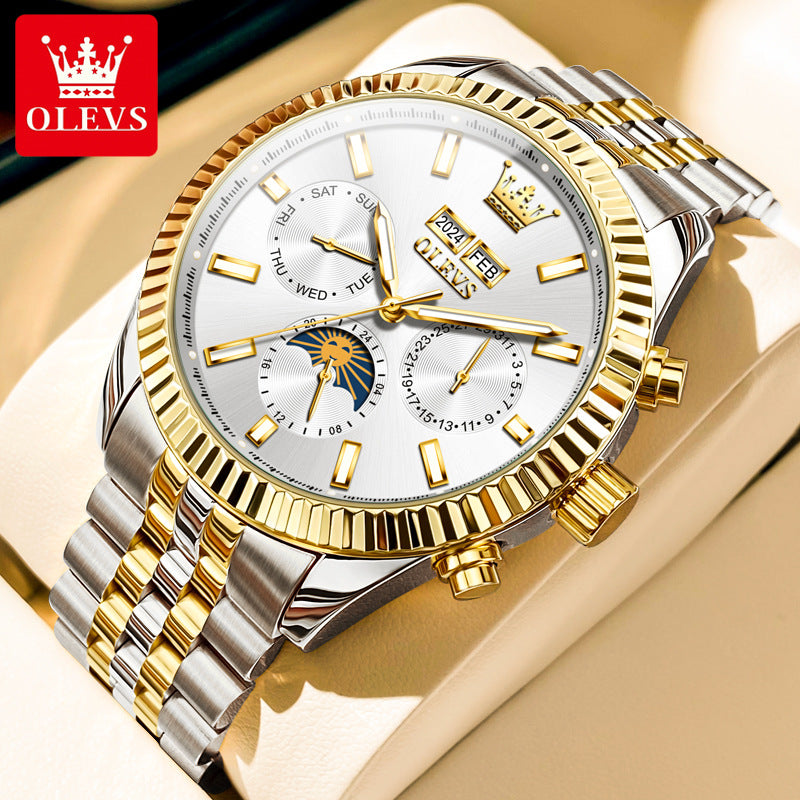 Đồng Hồ - Kim Dạ Quang - Nam - H049101