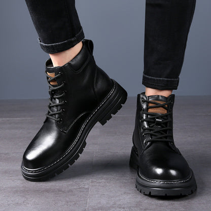 Giày Boots - Da Bò - Nam - H063896