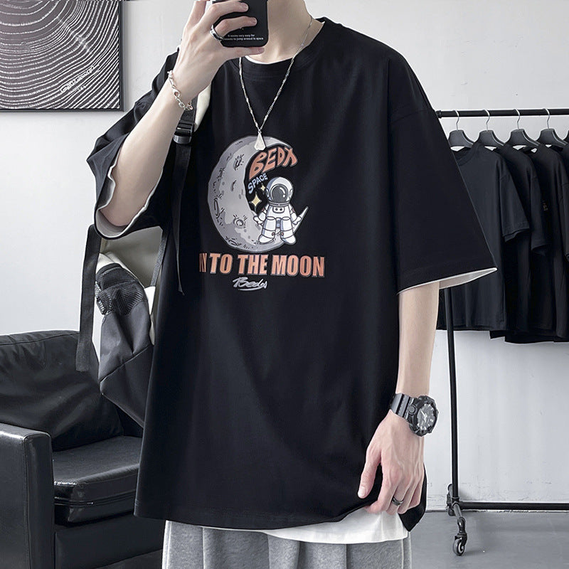 Áo T shirt Áo thun - Mùa Hè - Nam - H068858