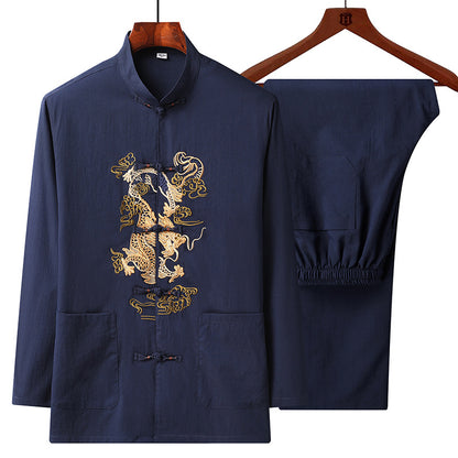 Bộ Đồ - Thêu Chỉ Nổi - Nam - H067244