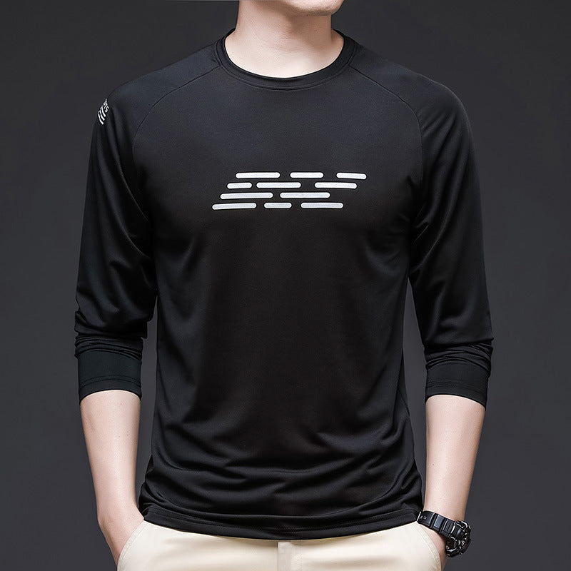 Áo Thun T-shirt - Dài Tay - Nam - H070976