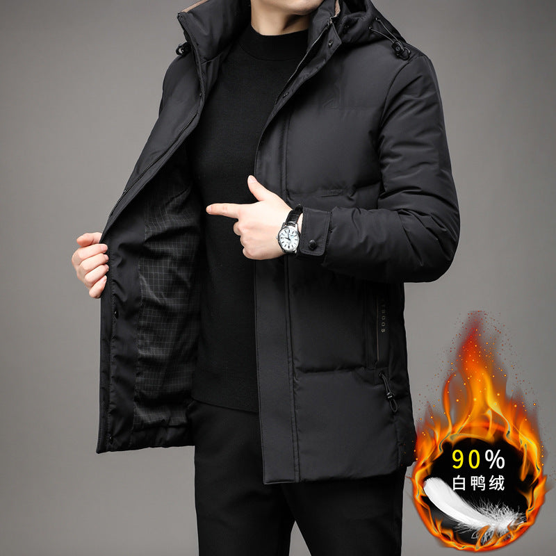 Áo Có Mũ - Dáng Dài - Nam - H056465