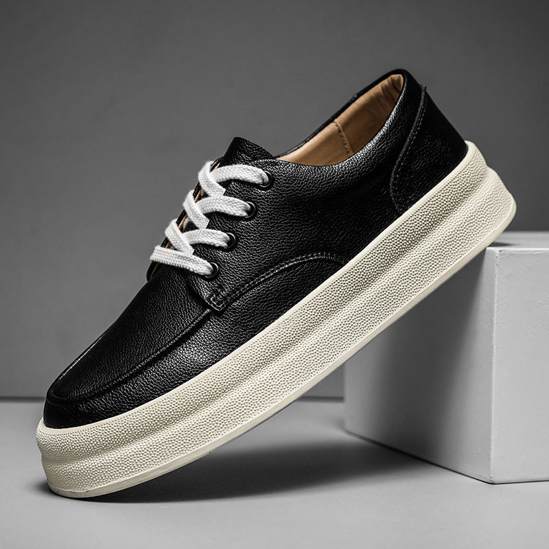 Giày Thể Thao Trắng - Da Bò - Nam - H050956