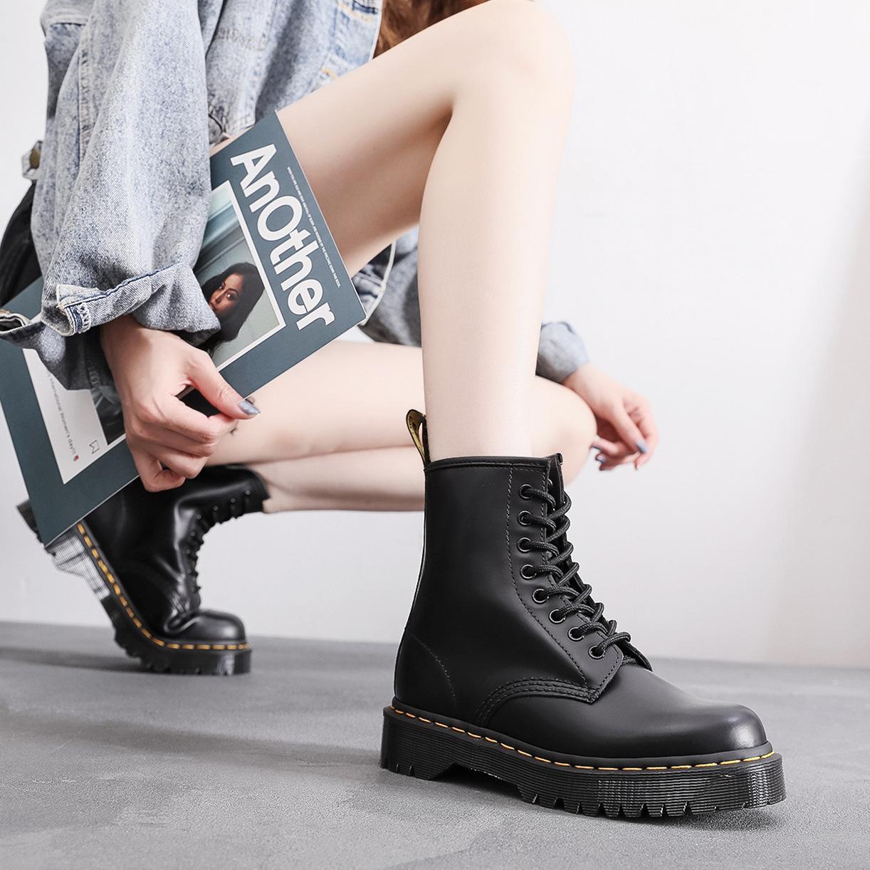 Boots Cổ Thấp - Da Bò - Unisex - H060286