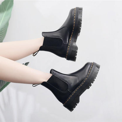 Boots Cổ Thấp - Da Bò - Unisex - H060121