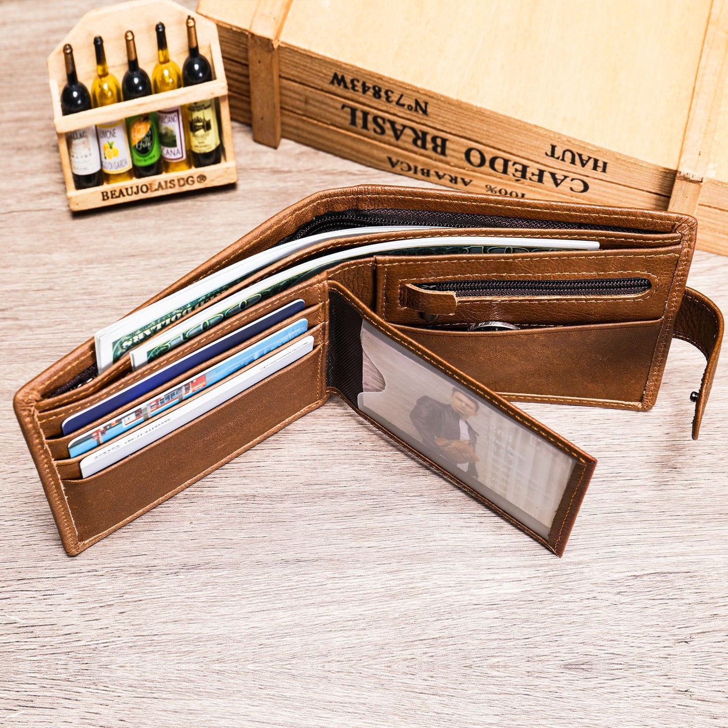 Ví Bóp - Da Bò - Nam - H040694