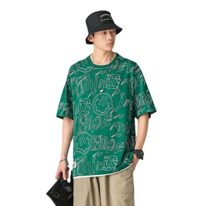 Áo T shirt Áo thun - Mùa Hè - Nam - H029412