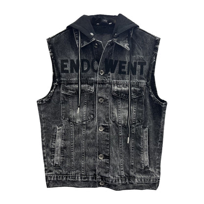 Áo Có Mũ - Vải Jean Bò - Nam - H022452