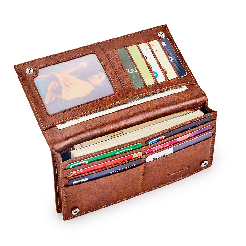 Ví Bóp Cầm Tay - Da Bò - Nam - H055836