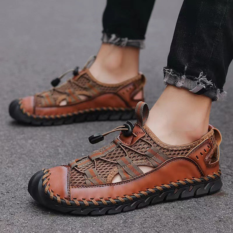 Dép Sandal - Phối Lưới - Nam - H064795