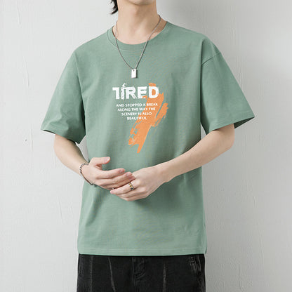 Áo T shirt Áo thun - Mùa Hè - Nam - H008805