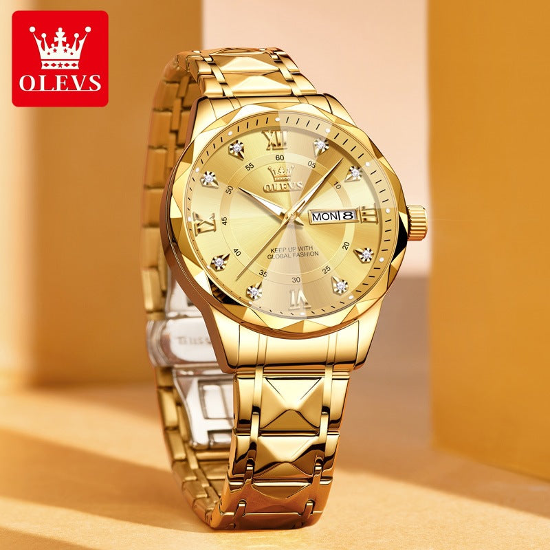 Đồng Hồ - Kim Dạ Quang - Nam - H049074