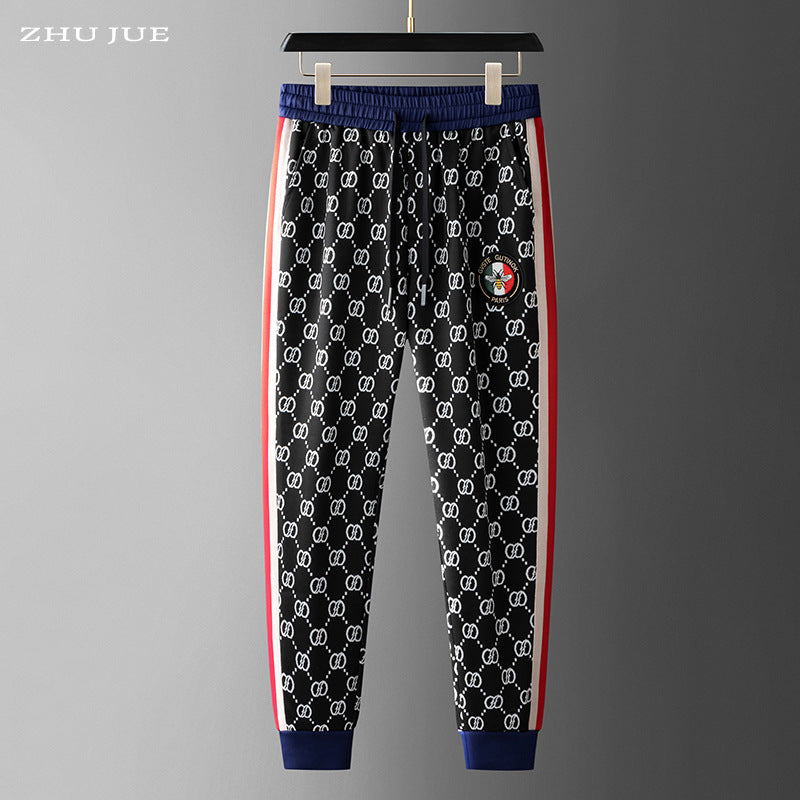 Quần jogger thêu chỉ nổi nam H071988