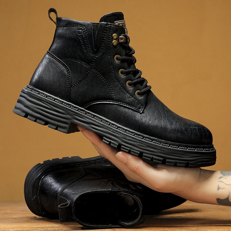 Boots Cổ Thấp - Thu Đông - Nam - H050971