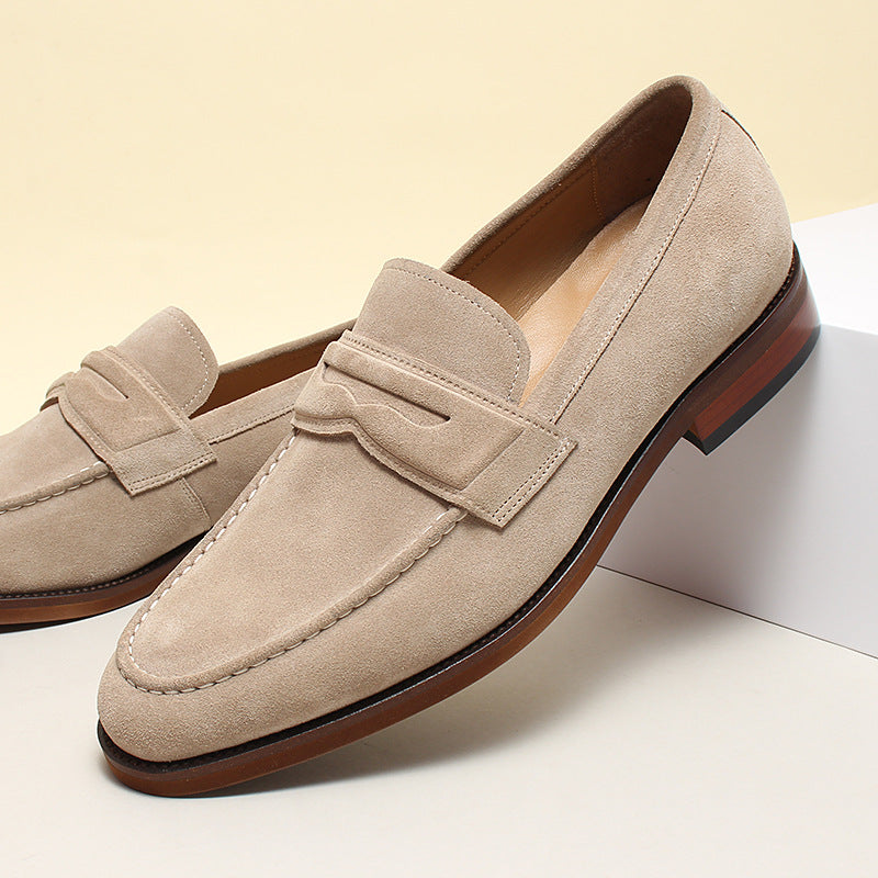 Giày da da bò nam H071710