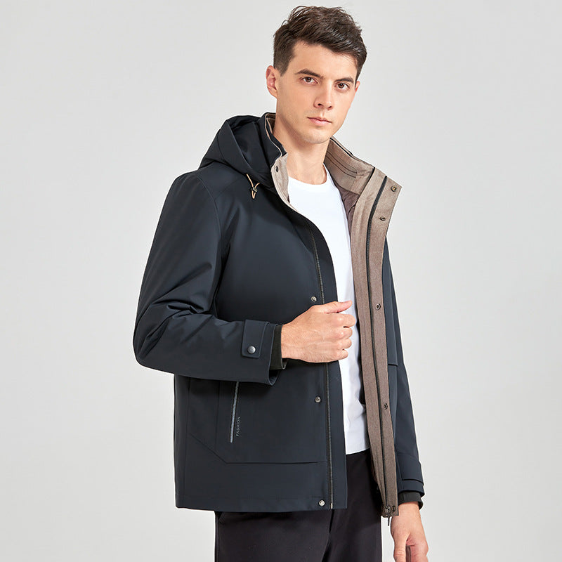 Áo Có Mũ - Thu Đông - Nam - H056463